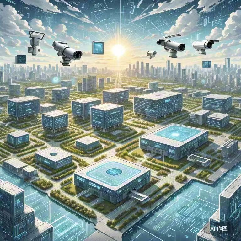 成功中标某大型园区智能监控项目，助力